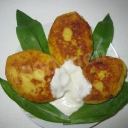 Рецепт Зраз картофельных с горохом и грибами