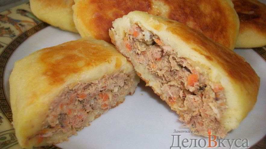 Рецепт зраз картофельных с мясом