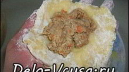 Рецепт зраз картофельных с мясом