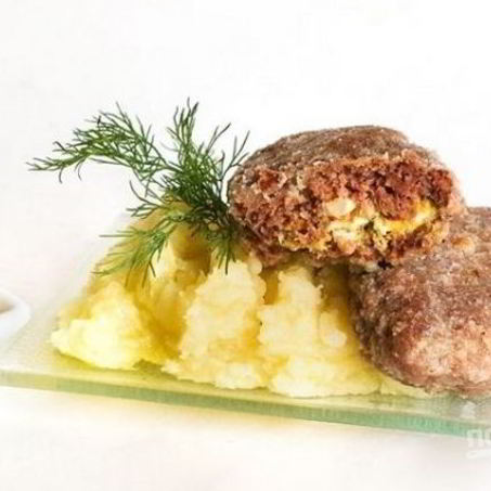 Рецепт Зраз мясных с яйцом