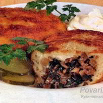 Зразы рыбные с черносливом