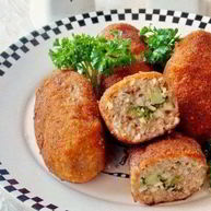 Рецепт Зраз с фаршем и грибами