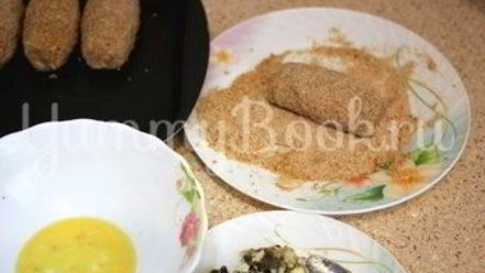 Рецепт зраз с грибами и яйцом