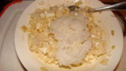 Рецепт зраз с рисом и яйцом
