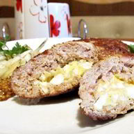 Рецепт Зраз с сыром и яйцом