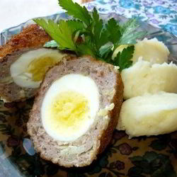 Рецепт Зраз с целым яйцом