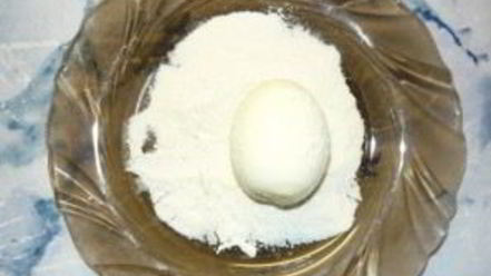 Рецепт зраз с целым яйцом