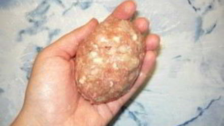 Рецепт зраз с целым яйцом