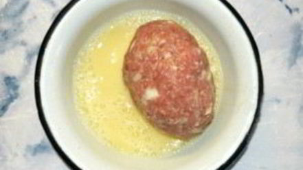 Рецепт зраз с целым яйцом