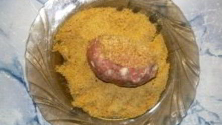 Рецепт зраз с целым яйцом