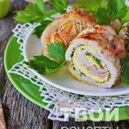 Рецепт Зраз с яйцом