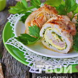 Рецепт Зраз с яйцом