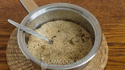 Рецепт амарантовой каши