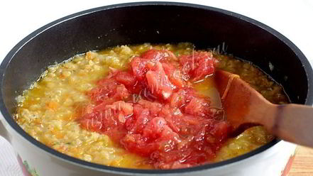 Рецепт чечевичной каши