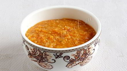 Рецепт чечевичной каши