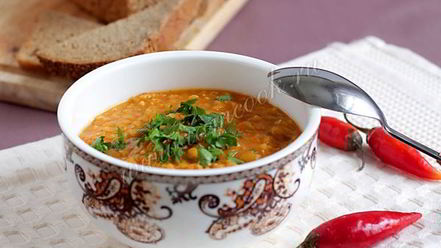 Рецепт чечевичной каши