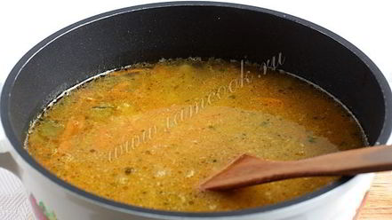 Рецепт чечевичной каши