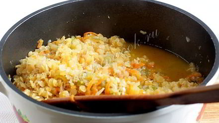 Рецепт чечевичной каши