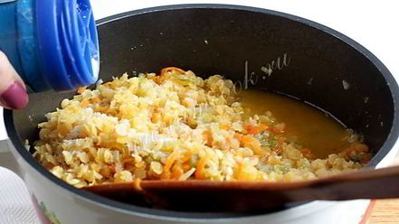 Рецепт чечевичной каши