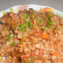 Каши с мясом