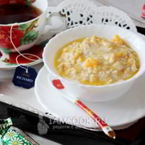 Геркулесовая каша с тыквой