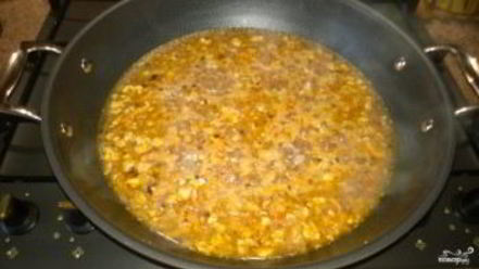 Рецепт гречки по-купечески с куриным фаршем