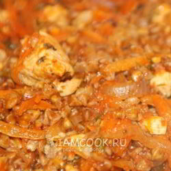 Рецепт Гречки по-купечески с курицей