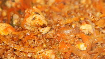 Рецепт гречки по-купечески с курицей