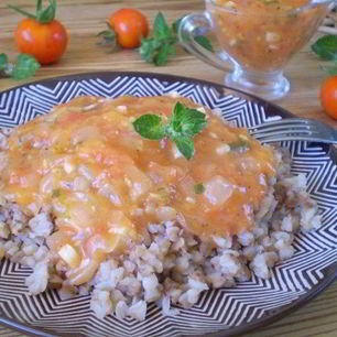 Рецепт Гречки под соусом