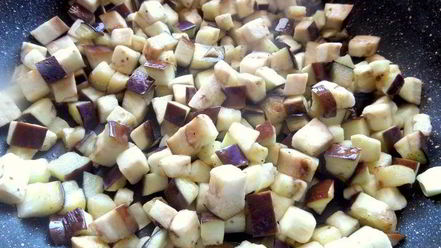 Рецепт гречки с баклажаном и морковкой