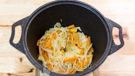 Рецепт гречки с фаршем и грибами