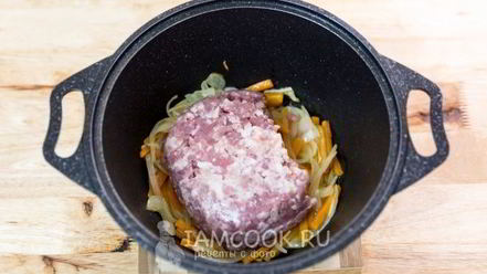 Рецепт гречки с фаршем и грибами