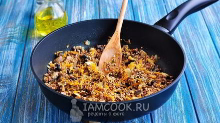 Рецепт гречки с фаршем в духовке