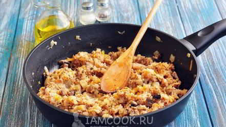 Рецепт гречки с фаршем в духовке