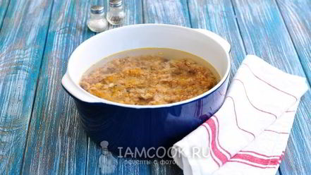 Рецепт гречки с фаршем в духовке