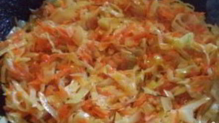 Рецепт гречки с капустой