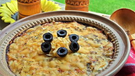 Рецепт гречки с курочкой под сыром