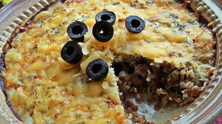 Рецепт гречки с курочкой под сыром