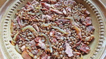 Рецепт гречки с курочкой под сыром