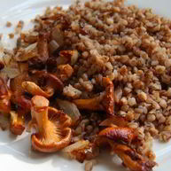 Рецепт Гречки с лисичками