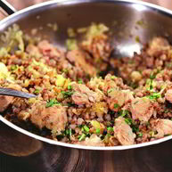 Рецепт Гречки с лососем