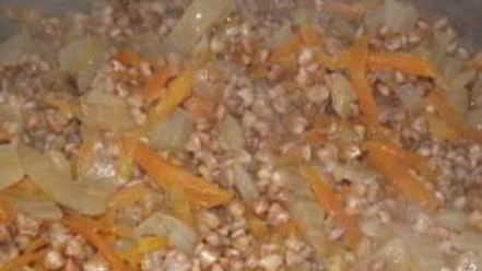 Рецепт гречки с морковью и луком