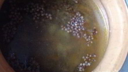 Рецепт гречки с мясом в горшочках