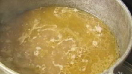 Рецепт гречки с мясом в казане