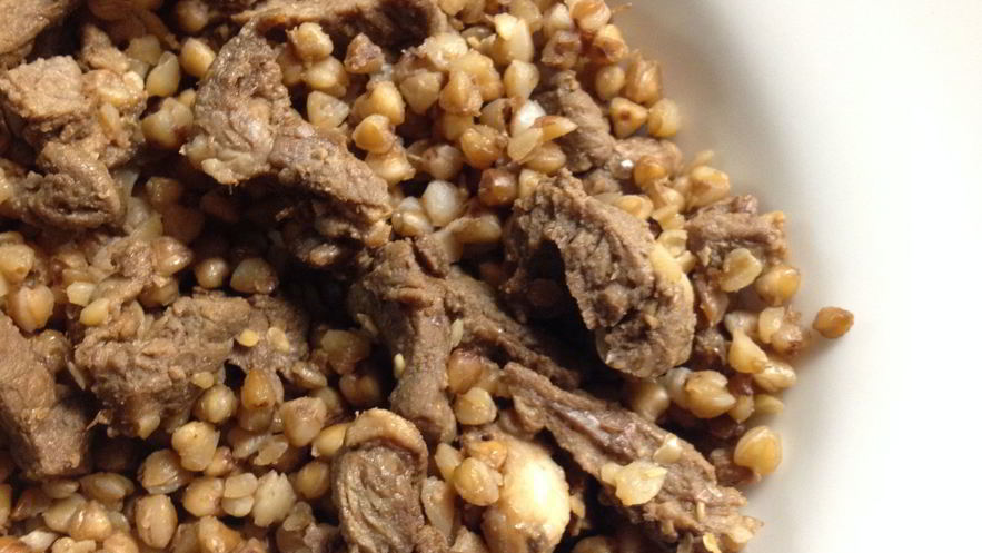 Рецепт гречки с мясом