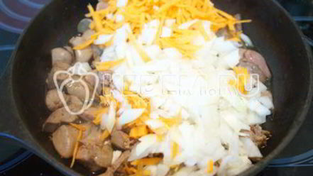 Рецепт гречки с печенью