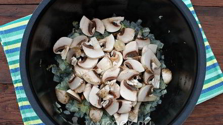 Рецепт гречки с шампиньонами в мультиварке