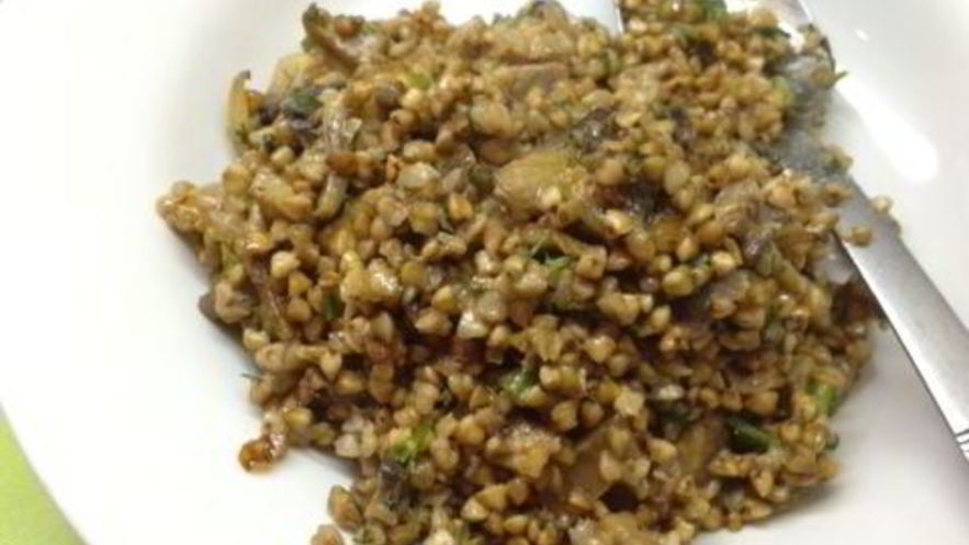 Рецепт гречки с шампиньонами