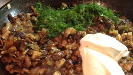 Рецепт гречки с шампиньонами