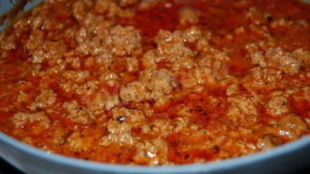 Рецепт гречки с соусом болоньезе